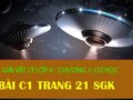 Giải bài C1 trang 21 sgk vật lý lớp 6 