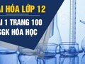 Bài 1 trang 100 SGK Hóa học 12