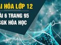 Giải hóa lớp 12: Đáp án bài 6 trang 95 SGK hóa học