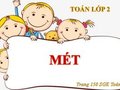 Bài tập Mét trang 150 SGK Toán 2