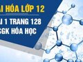 Bài 1 trang 128 SGK Hóa học lớp 12
