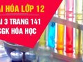 Đáp án bài 3 trang 141 sách giáo khoa hóa học 12