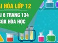Đáp án bài 6 trang 134 sách giáo khoa hóa học 12