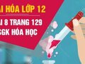 Bài 8 trang 129 SGK hóa học 12