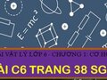 Bài C6 trang 38 sgk Vật lí 6