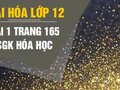Giải hóa lớp 12: Đáp án bài 1 trang 165 SGK hóa học