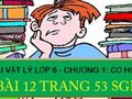 Bài 12 trang 53 sgk Vật lí 6