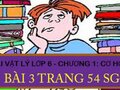 Bài 3 trang 54 SGK Vật lí 6