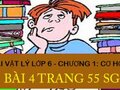 Bài 4 trang 55 sgk Vật lí 6