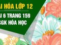 Đáp án bài 6 trang 159 sách giáo khoa hóa học 12