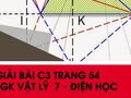 Giải bài C3 trang 54 sách giáo khoa Vật lý  7 - Điện học