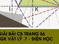 Giải bài C5 trang 56 sách giáo khoa Vật lý  7 ( Điện học)