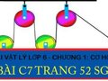 Bài C7 trang 52 sgk Vật lí 6