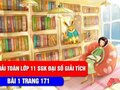 Hướng dẫn giải bài 1 trang 171 SGK đại số và giải tích lớp 11