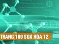 Giải bài 1 trang 180 sách giáo khoa Hóa lớp 12