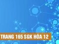 Bài 5 trang 165 SGK Hóa học 12