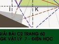 Giải bài C2 trang 60 sách giáo khoa Vật lý  7 - Điện học