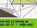Giải bài C3 trang 60 sách giáo khoa Vật lý  7 - Điện học