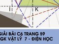 Giải bài C6 trang 59 sách giáo khoa Vật lý 7 - Điện học