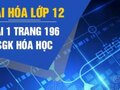 Giải bài 1 trang 196 sách giáo khoa Hóa lớp 12
