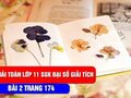 Bài 2 trang 174 sgk Đại số và Giải tích 11