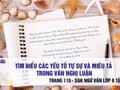 Soạn bài Tìm hiểu các yếu tố tự sự và miêu tả trong văn nghị luận