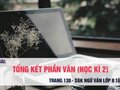 Soạn bài Tổng kết phần văn
