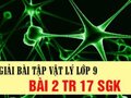 Đáp án bài 2 trang 17 sách giáo khoa vật lý 9
