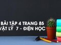 Giải bài C4 trang 85 sách giáo khoa Vật lý  7 - Điện học