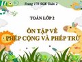 Giải bài Ôn tập về phép cộng và phép trừ trang 170 SGK Toán 2
