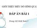 Giải bài 1 trang 102 sách giáo khoa Toán lớp 5
