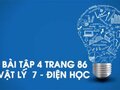 Giải bài C4 trang 86 sách giáo khoa Vật lý  7 - Điện học