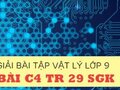 Giải lý lớp 9: Đáp án bài C4 trang 29 SGK vật lý 