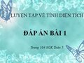 Bài 1 trang 104 sgk Toán 5