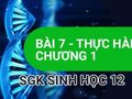 Hướng dẫn làm bài thực hành Chương I - môn Sinh học lớp 12