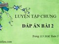 Bài 2 trang 113 SGK Toán 5