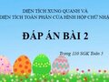 Giải bài tập lớp 5: Bài 2 trang 110 SGK Toán tập 2