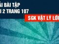 Bài 2 trang 107 sgk Vật lí 12