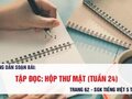 Tập đọc: Hộp thư mật