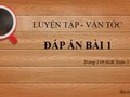 Đáp án bài 1 trang 139 sgk Toán 5 tiết luyện tập