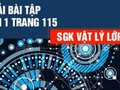 Đáp án bài 1 trang 115 SGK vật lý 12