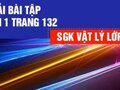 Đáp án bài 1 trang 132 sách giáo khoa vật lý 12