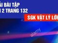 Giải bài 2 trang 132 sách giáo khoa lý lớp 12