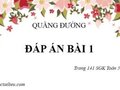 Giải bài tập lớp 5: Bài 1 trang 141 sách giáo khoa