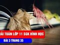 Đáp án bài 3 trang 35 sách giáo khoa hình học lớp 11