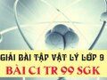 Giải lý lớp 9: Đáp án bài C1 trang 99 SGK vật lý 