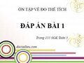 Bài 1 trang 155 SGK Toán lớp 5