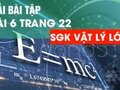 Hướng dẫn giải bài 6 trang 22 sgk Vật Lý lớp 10