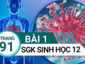 Đáp án bài 1 trang 91 sách giáo khoa sinh học 12