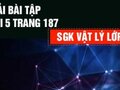 Giải lý lớp 12: Đáp án bài 5 trang 187 SGK vật lý 